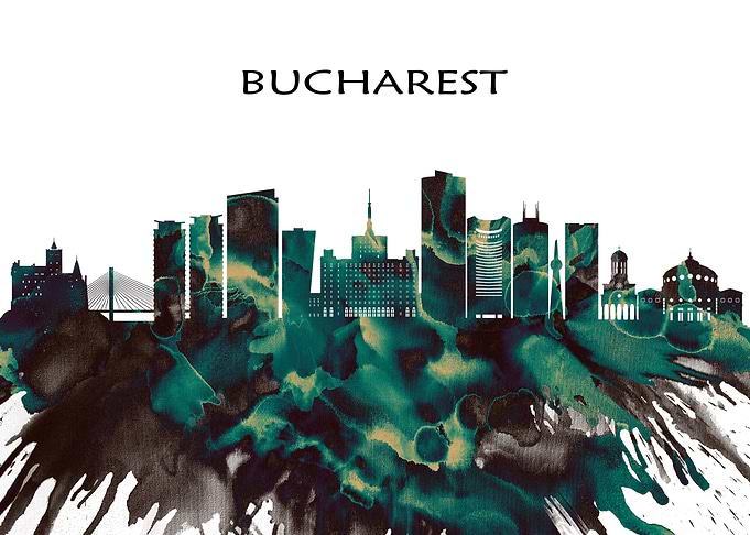 Bucharest Skyline
