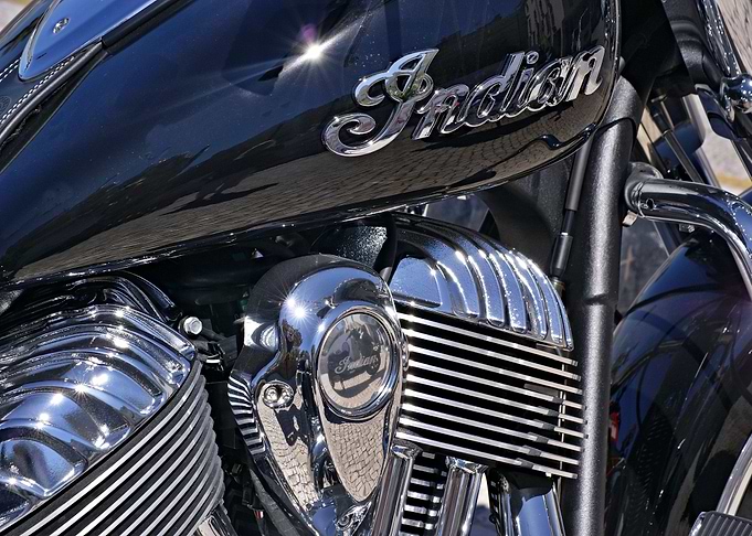Detail Indian Motorbike