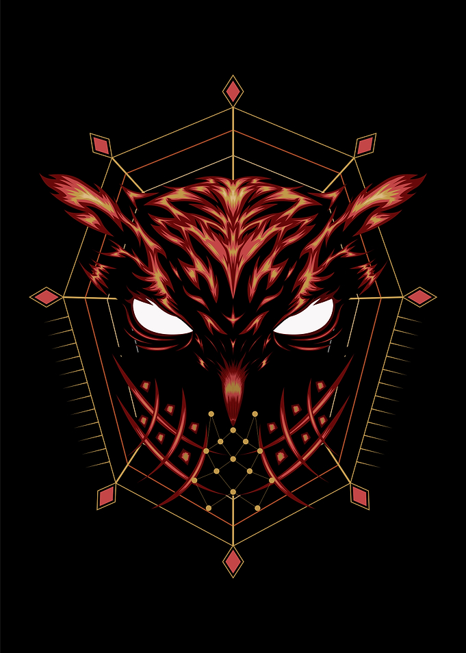 The owl Logo illustration