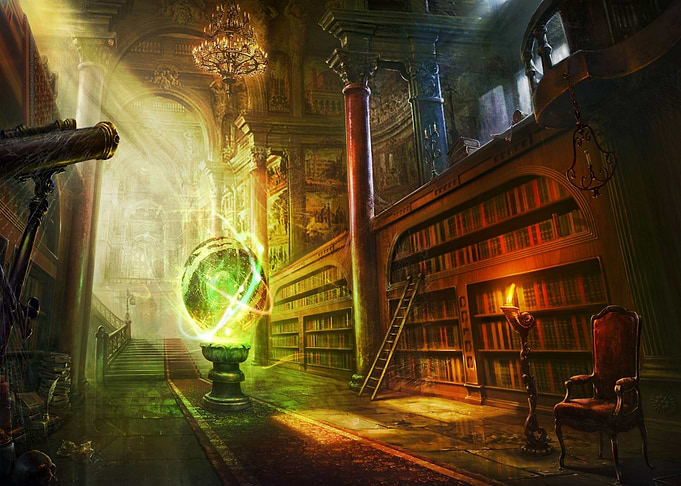 Magical manor orb space
