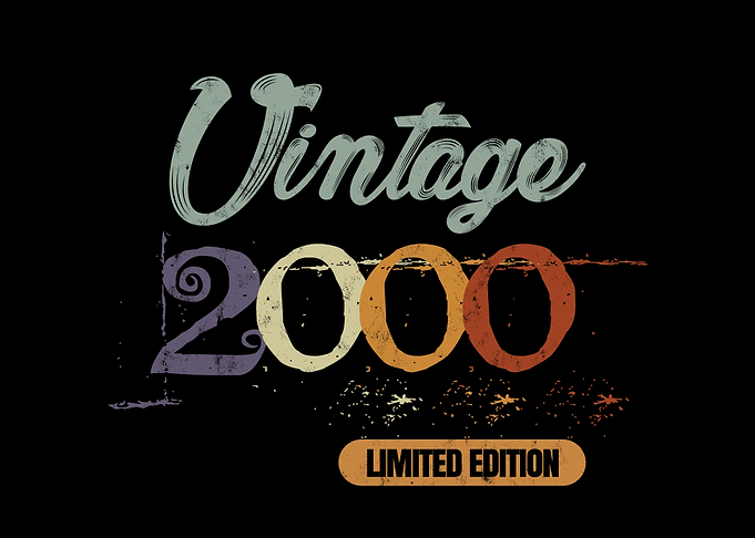 2000 Vintage Birthday Gift