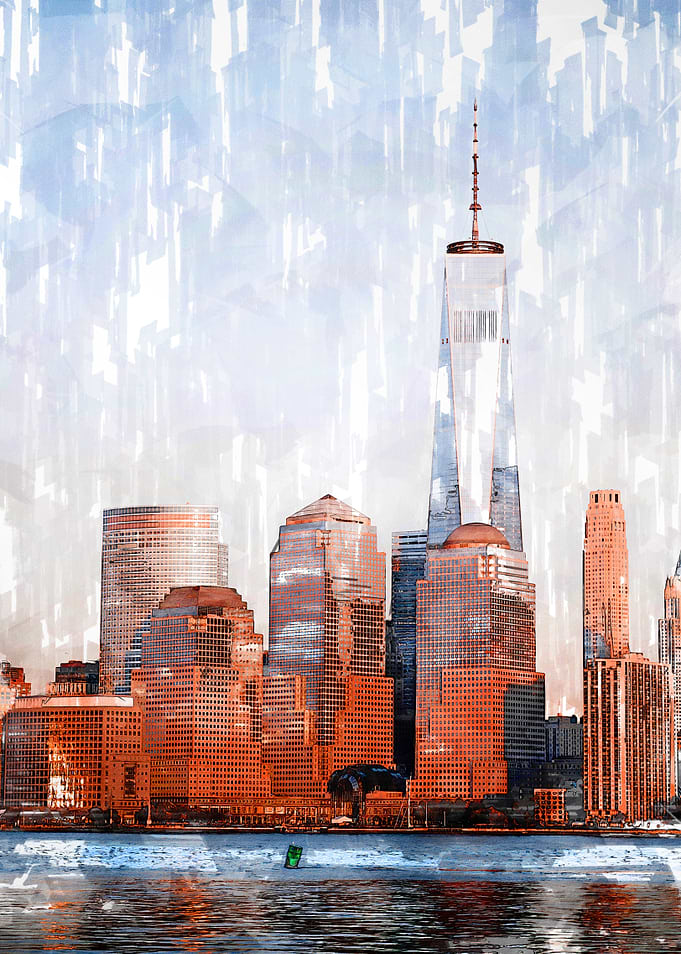 New Jersey USA Skyline