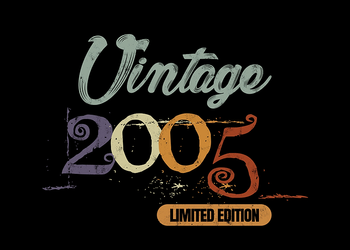 2005 Vintage Birthday Gift