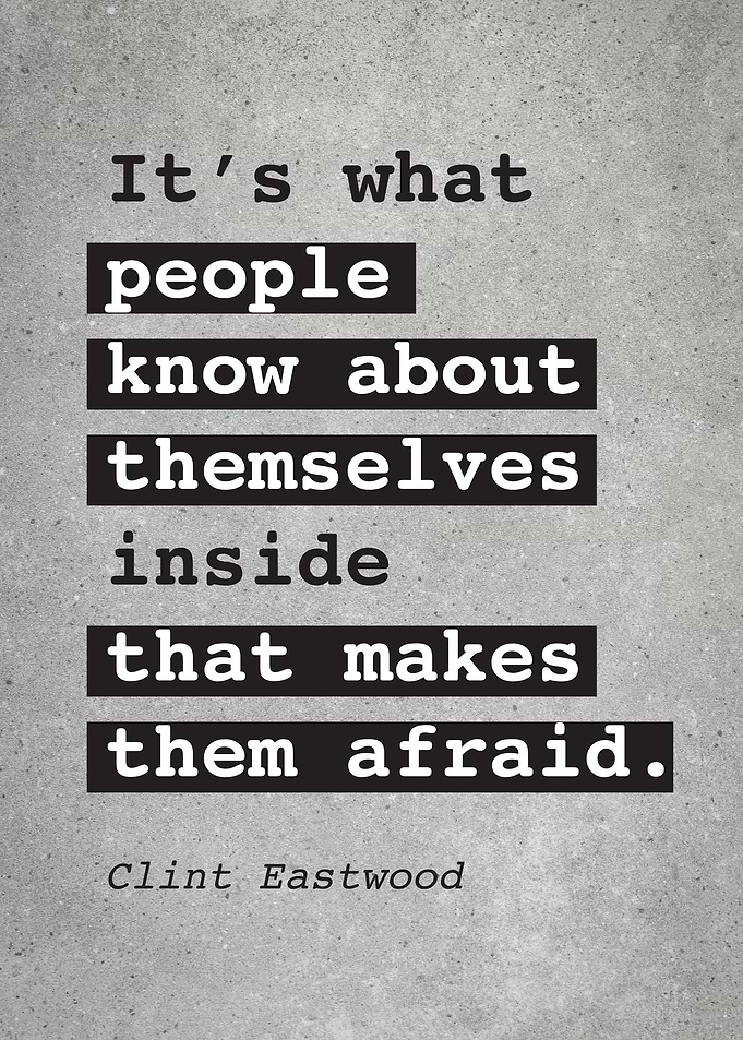 Clint Eastwood Quote L029