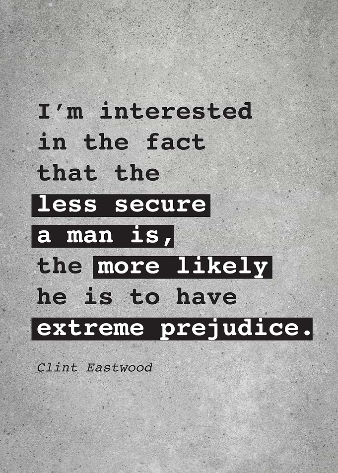Clint Eastwood Quote L021