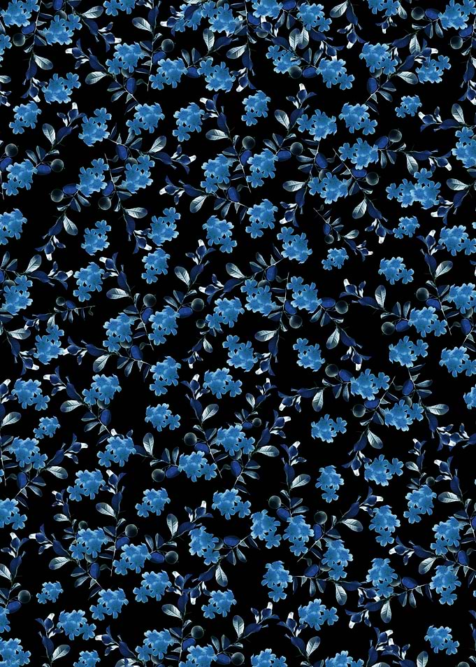 Blue Flower Pattern 1