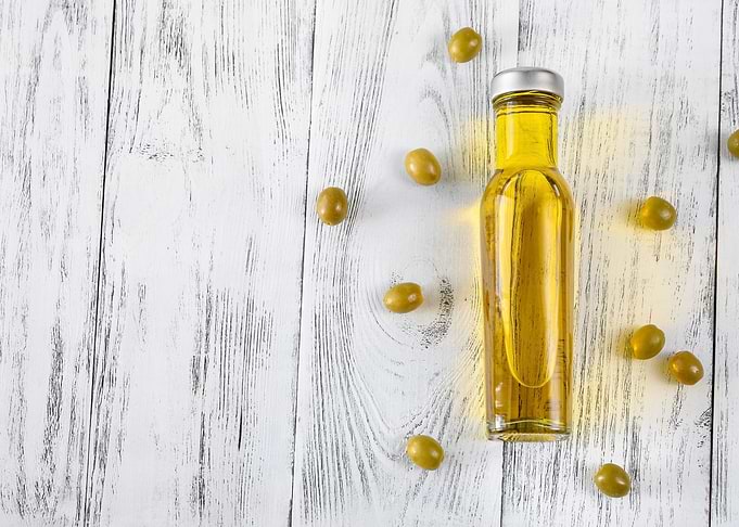 Bottle of olive oil