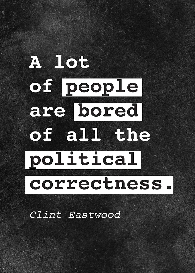 Clint Eastwood Quote L020