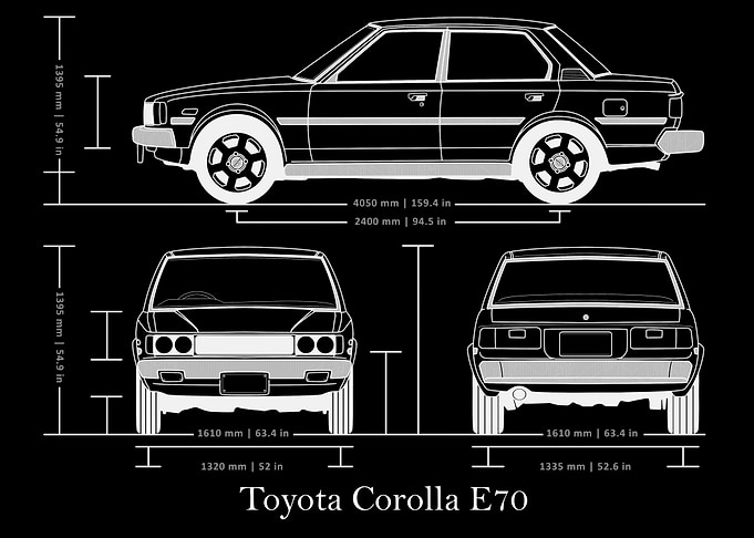 Toyota Corolla E70 1979