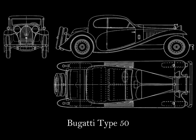 Bugatti Type 50 1932