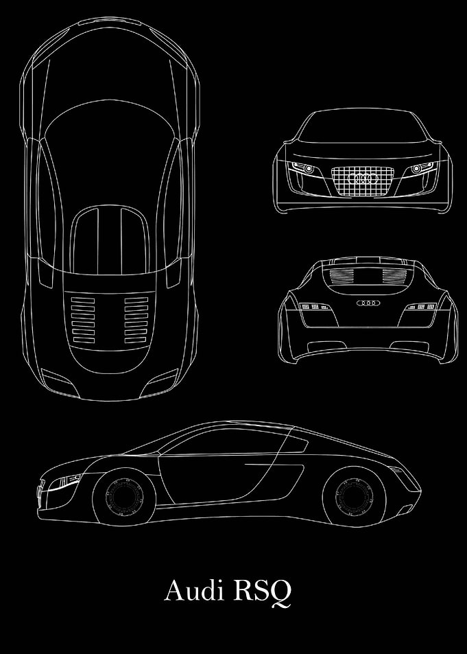 Audi RSQ Blueprint