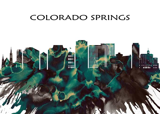 Colorado Springs Skyline