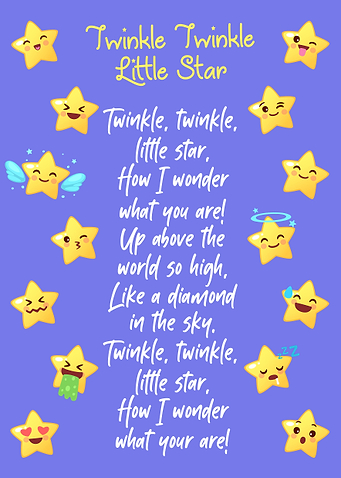 Kids Nursery Rhyme Star