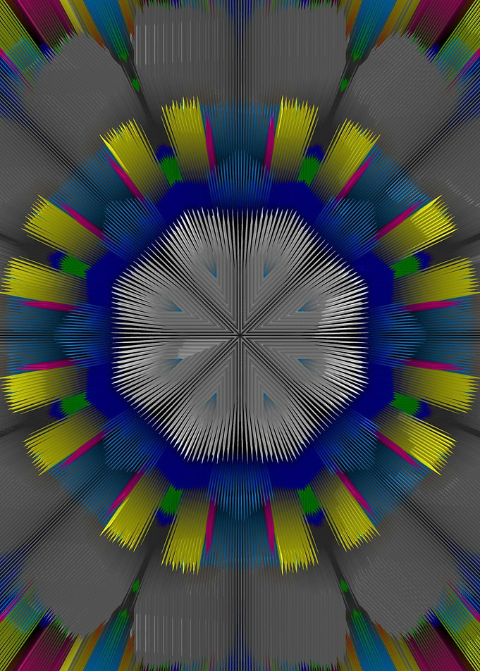 Abstract Yellow