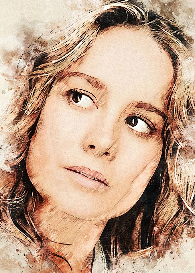 Brie Larson Sketch Art