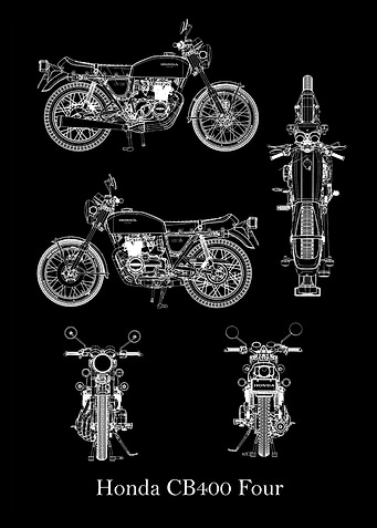 Honda CB400 Four 1976