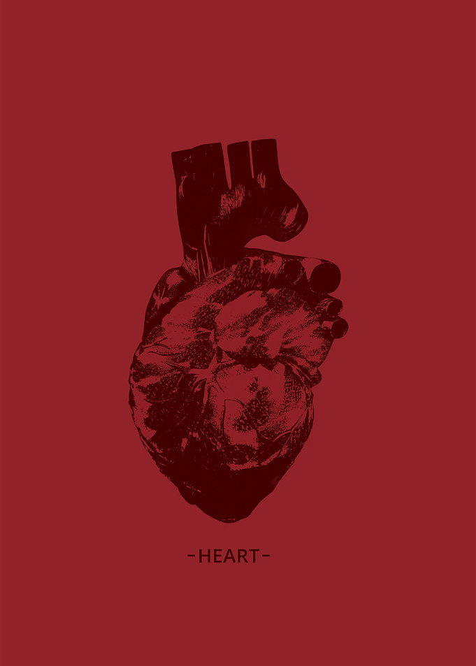red heart