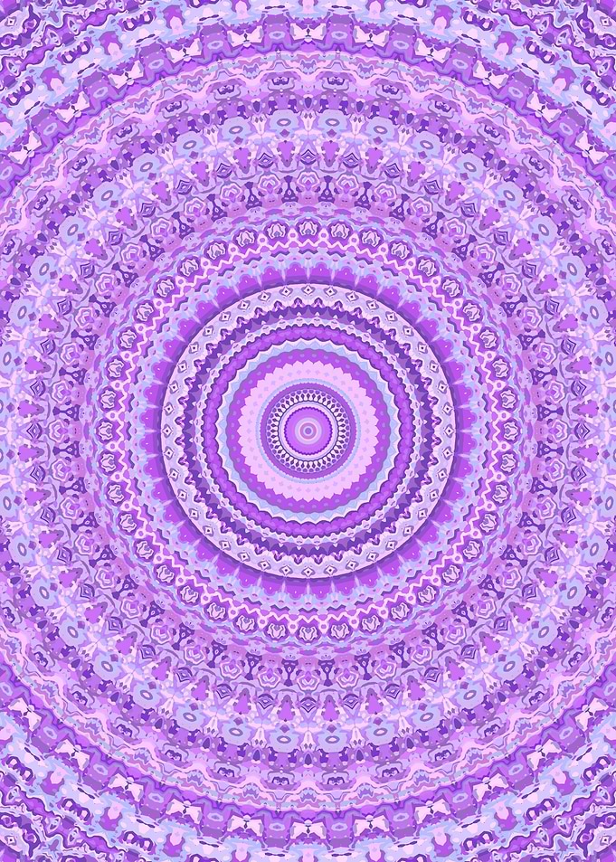Pastel Hippie Mandala