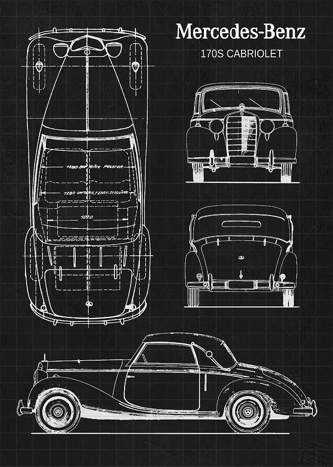 MercedesBenz 170S cabriol