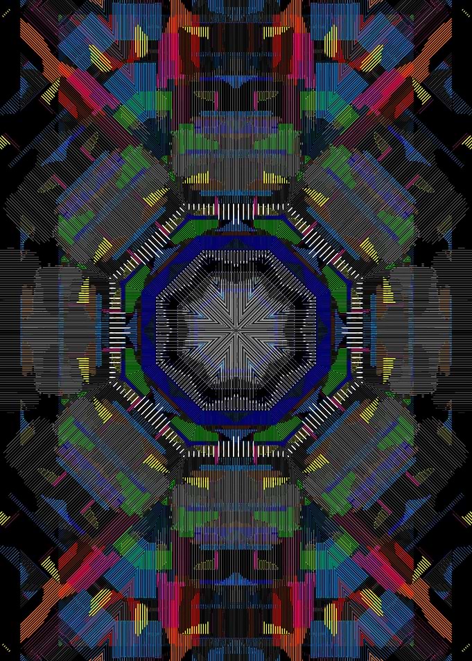 abstract blok 3d