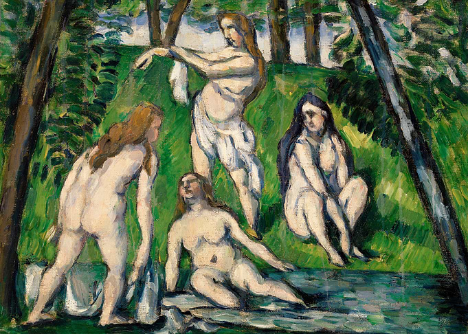 Four Bathers