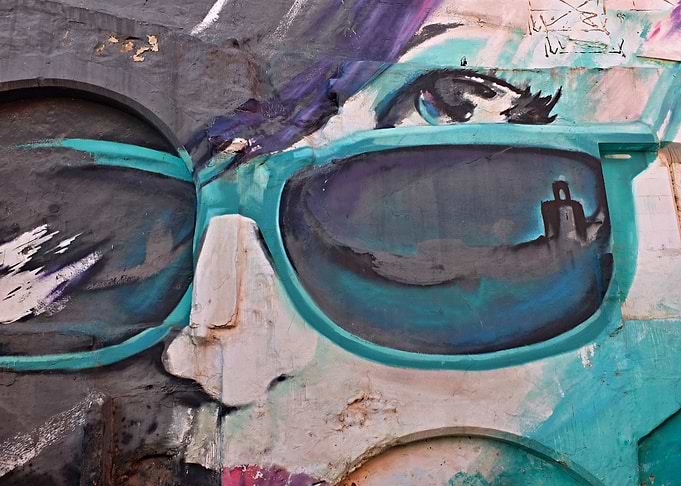 Face with sunglasses
