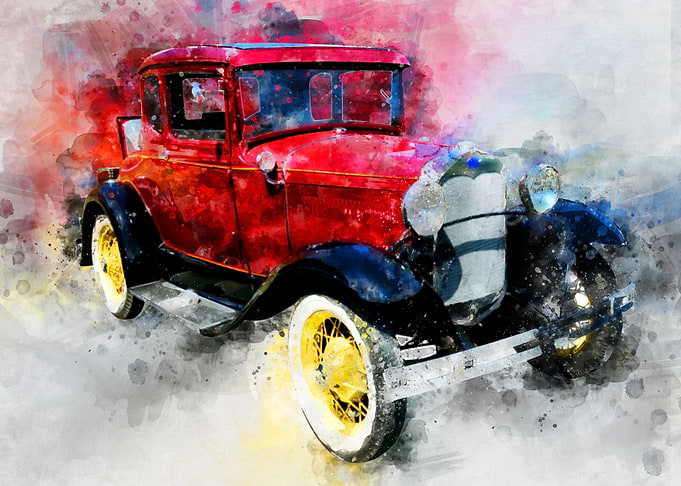 vintage car