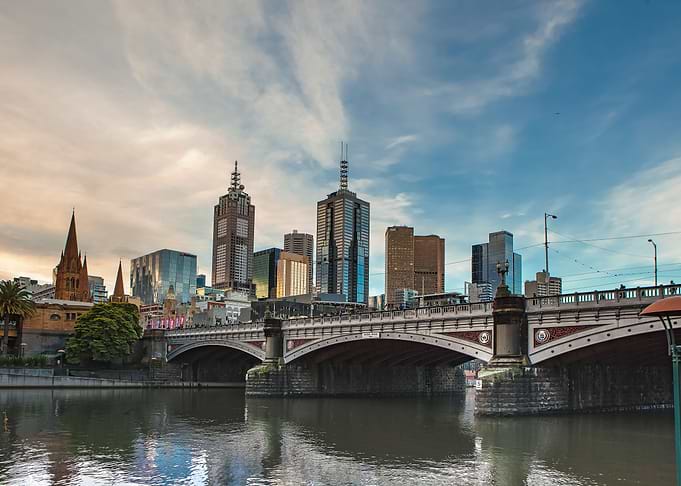 Modern Melbourne building