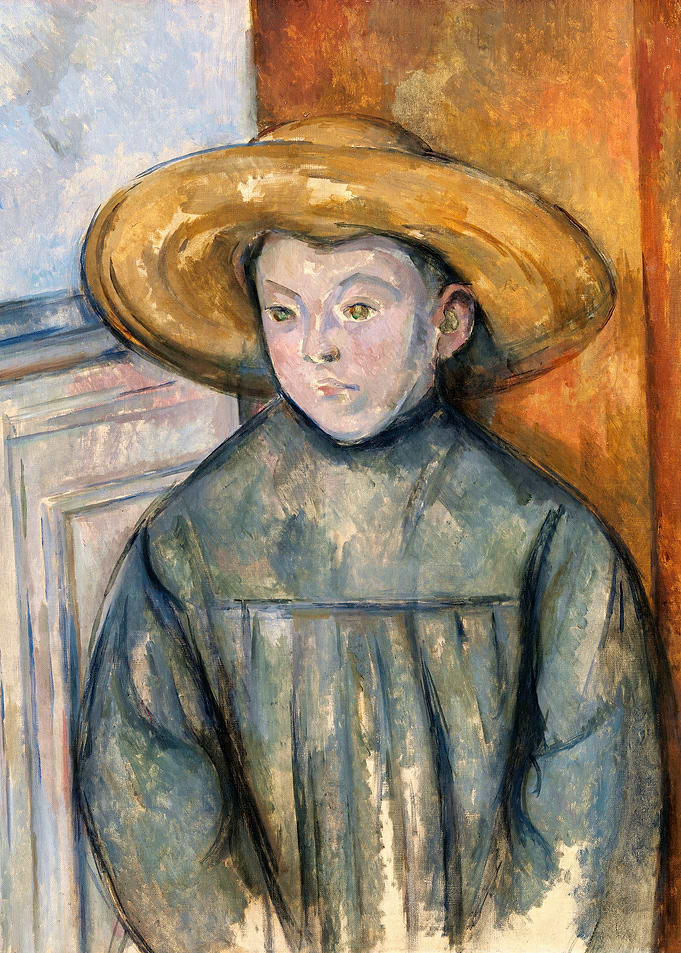 Boy With a Straw Hat