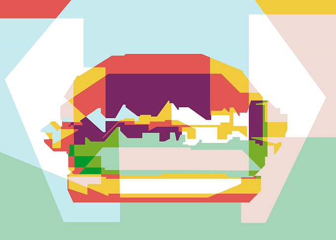 Hamburger in WPAP