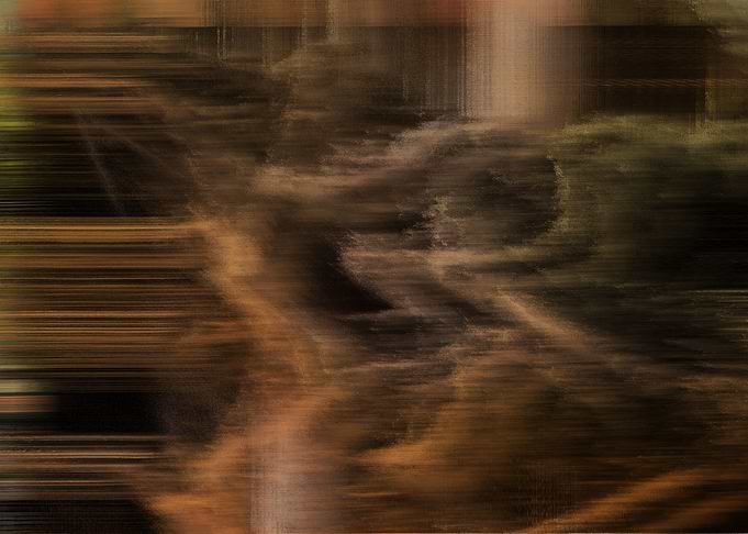 distorted art