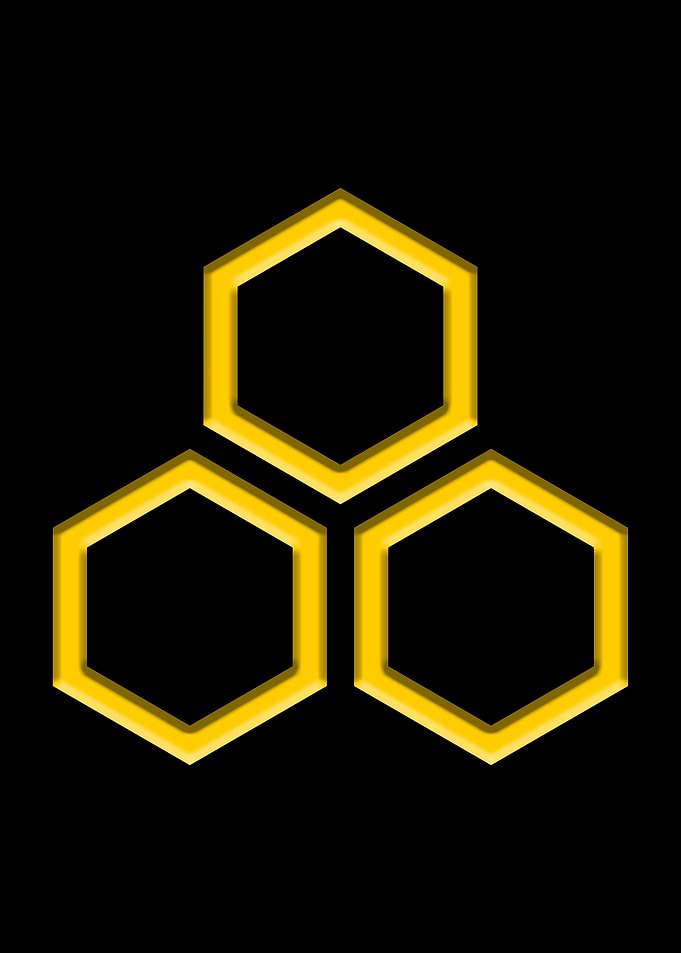Three Hexagons Symbol