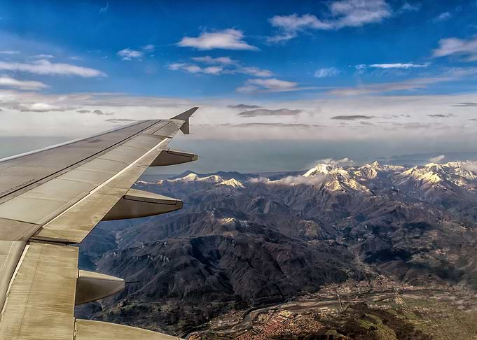 Italy From A Plane