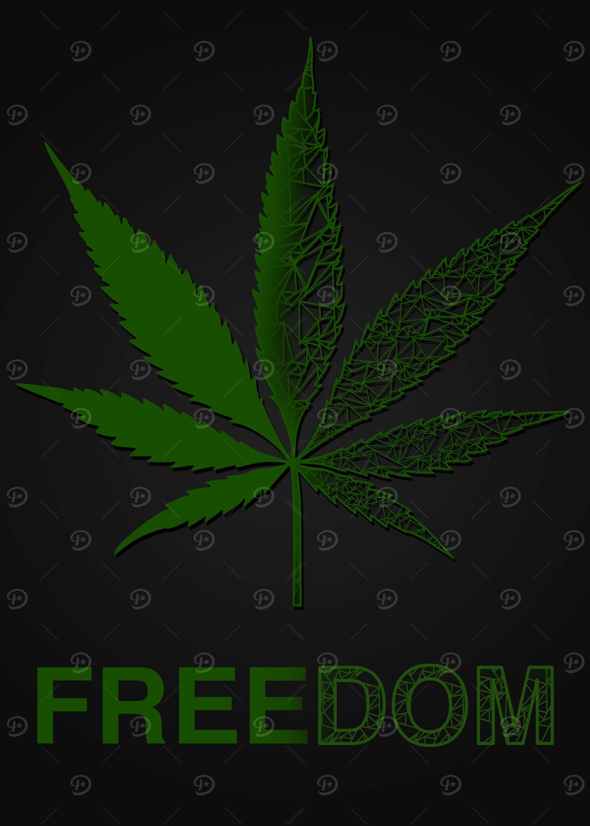 Weed Low Poly