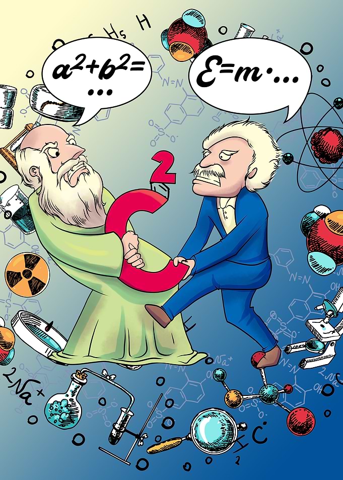 Einstein vs Pythagoras
