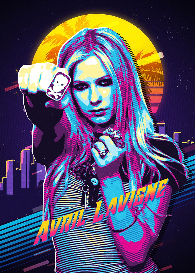 AVRIL LAVIGNE 80s