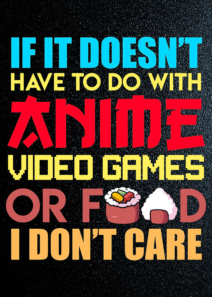 Anime Video Games Food