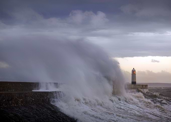 Storm Ciara South Wales