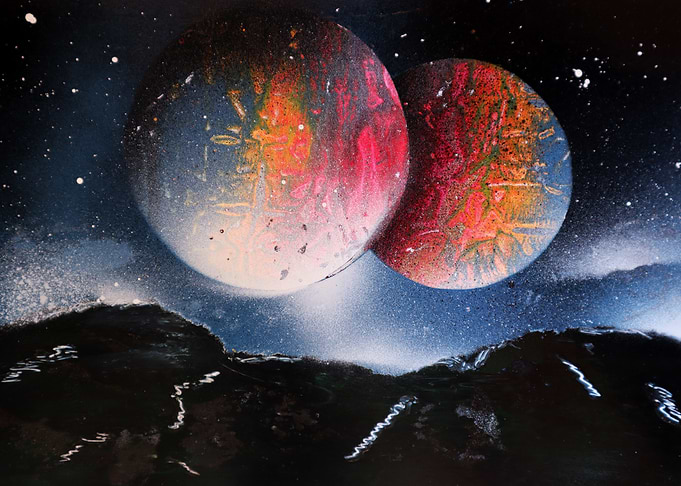 Double Rainbow Moon