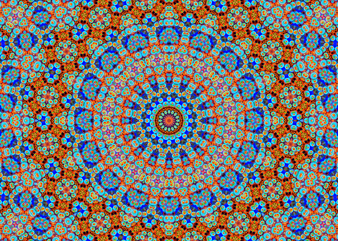 Psy Cactus Mandala 2