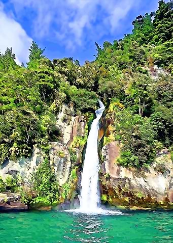 waterfall