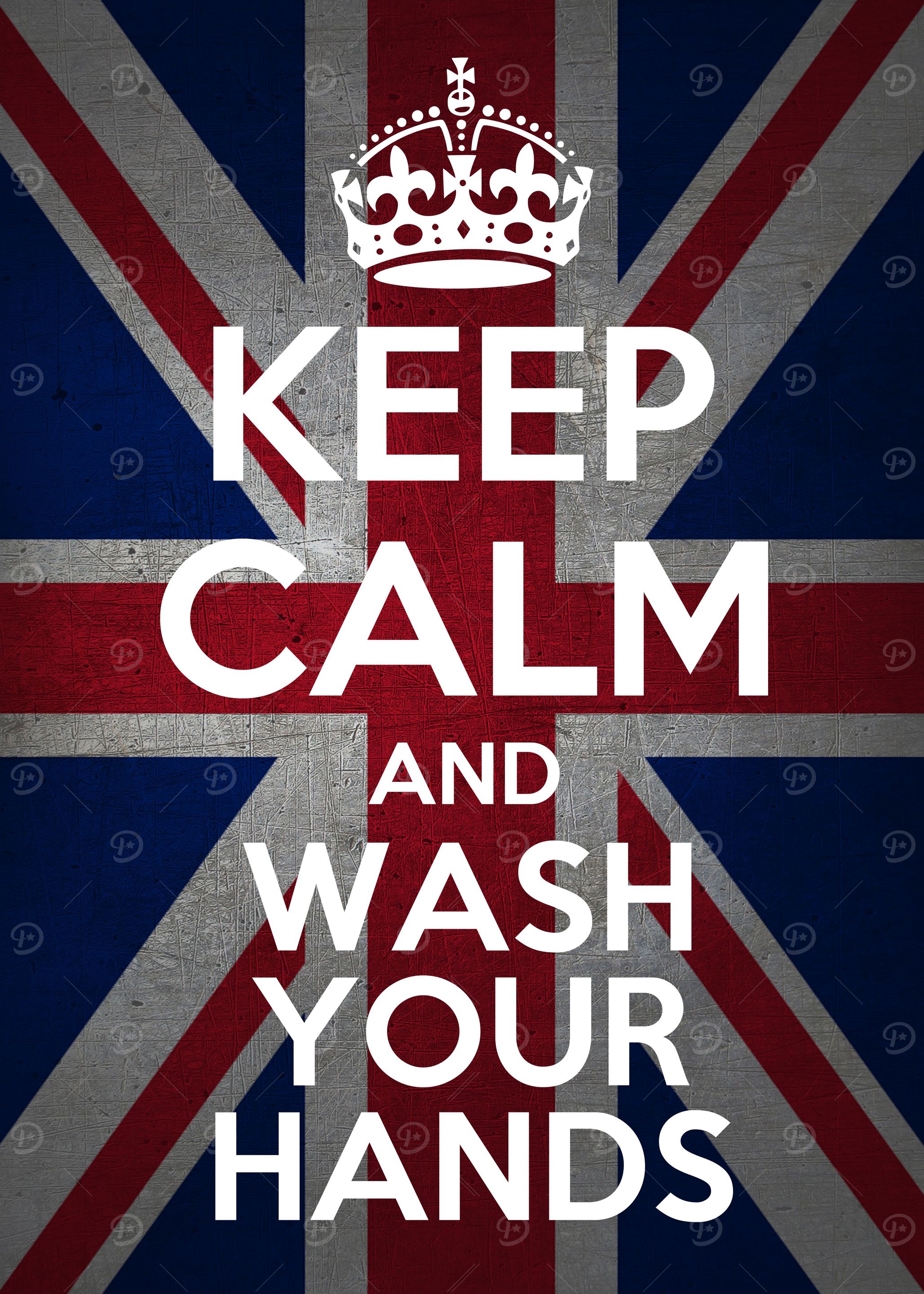 KEEP CALM and WASH UK