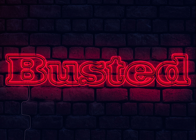 Busted Neon Sign