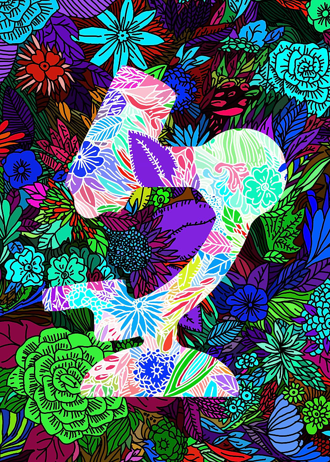 Microscopic Flower