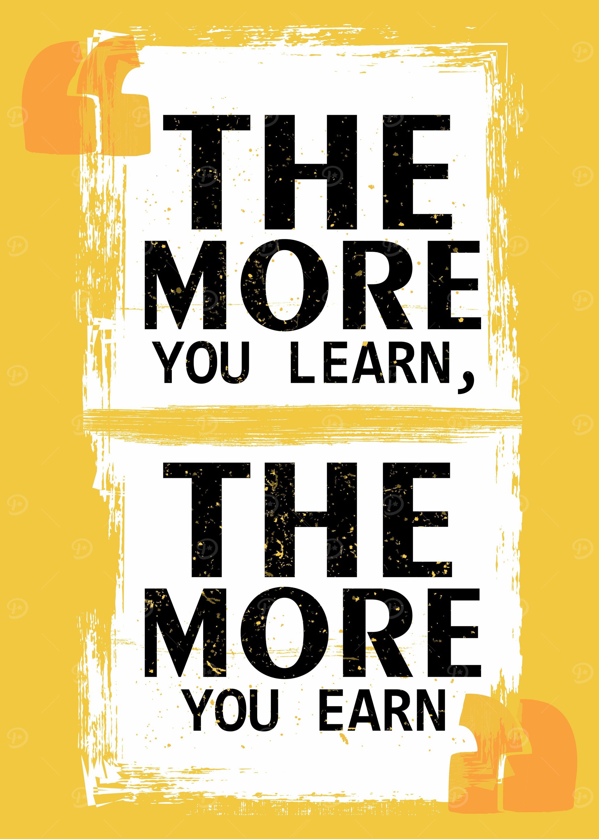 THE MORE YOU LEARN
