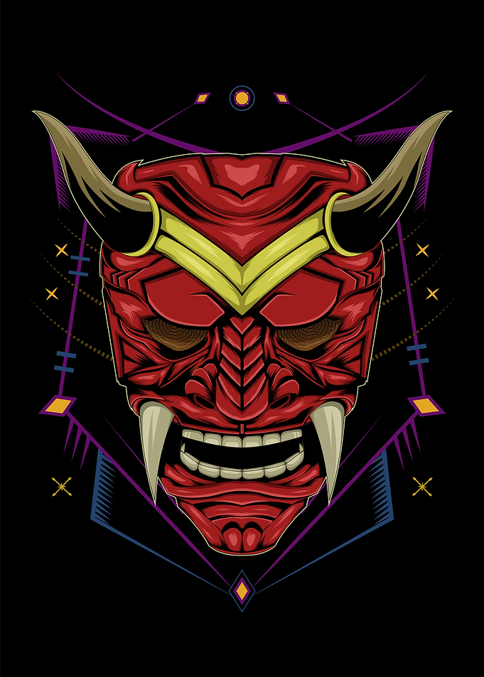 red devil mask