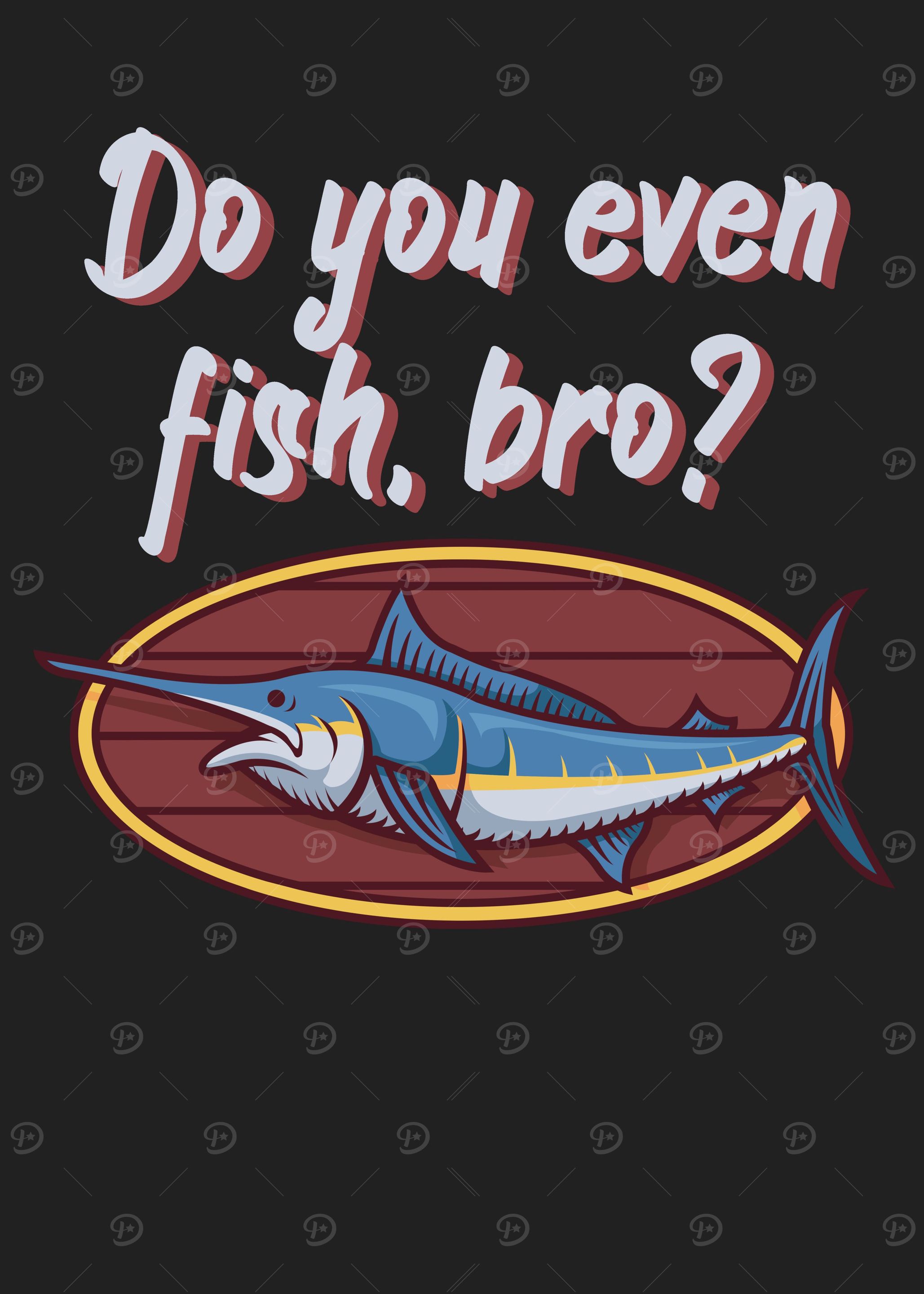 Fishing fish bro