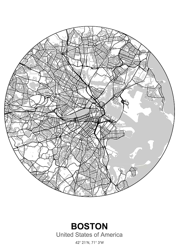 boston circle map