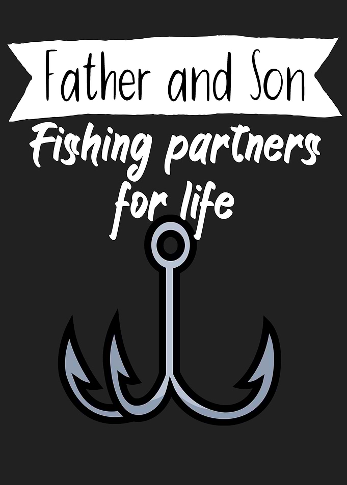 Fishing father and son