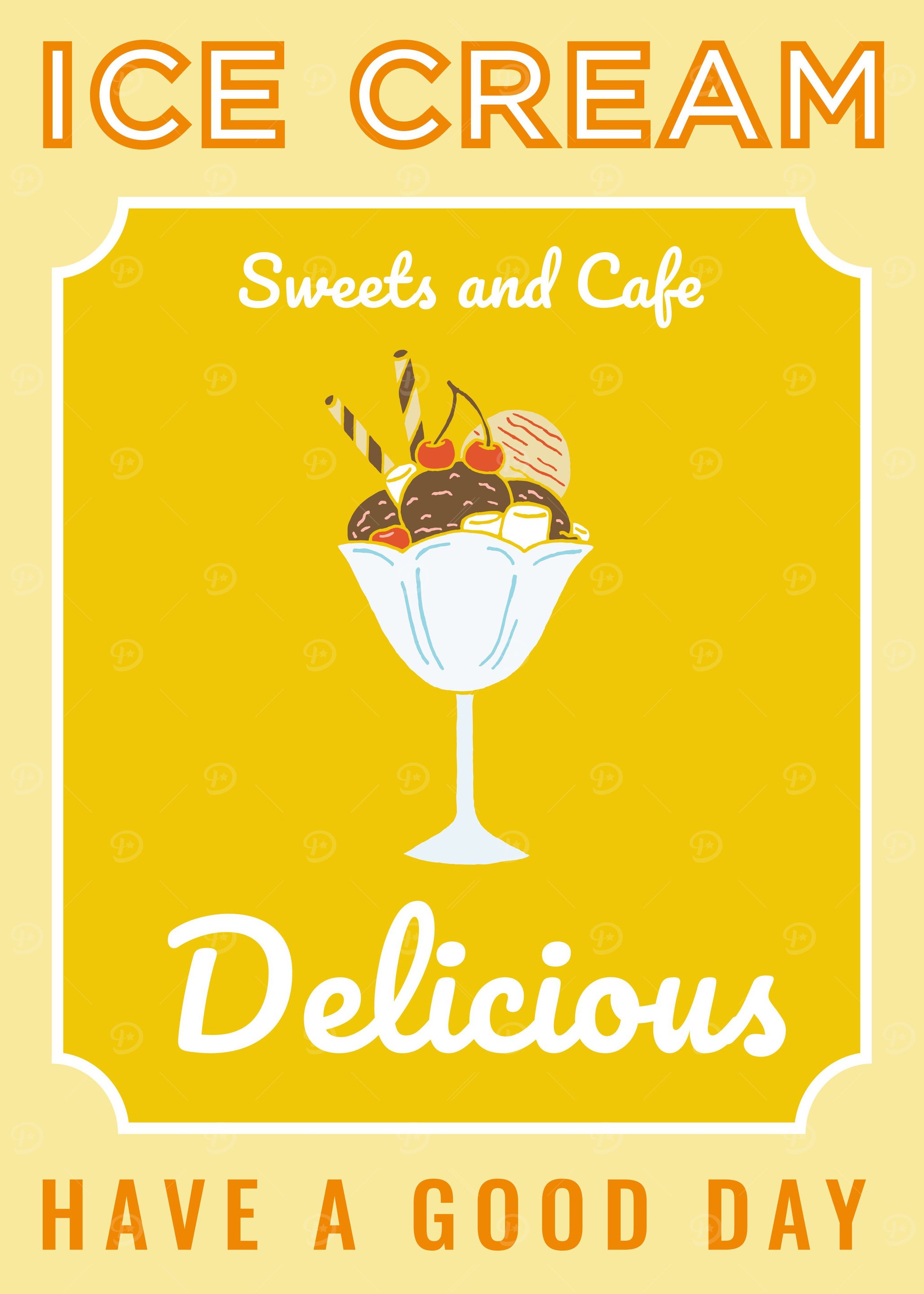 Ice Cream Sweets and Cafe